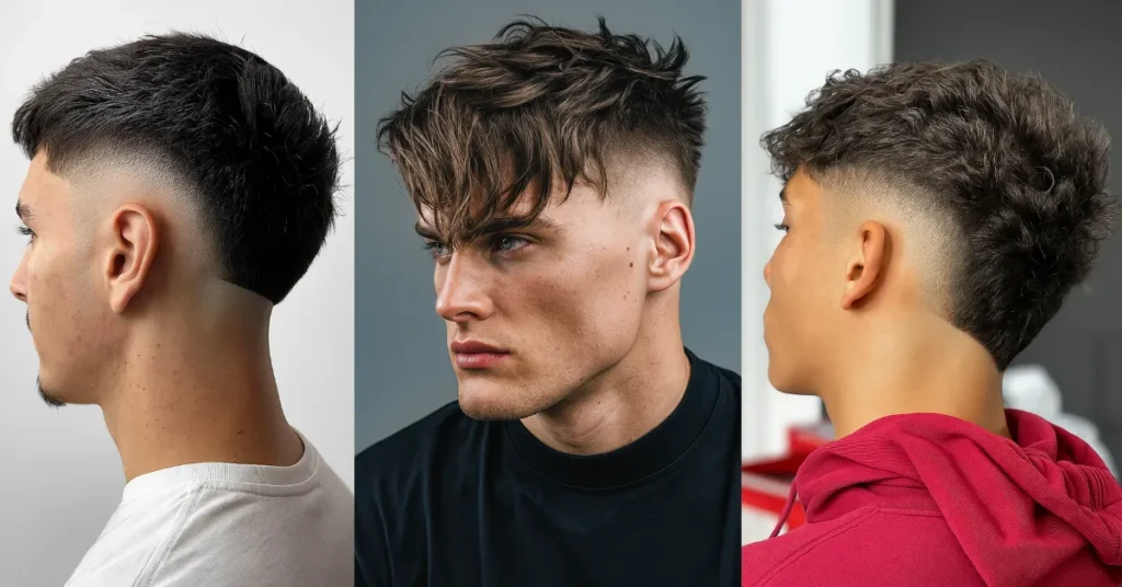 Burst fade black men