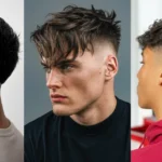 Burst fade black men