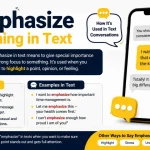 What Does Emphasized Mean